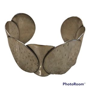 Cute Silver Cuff Bracelet